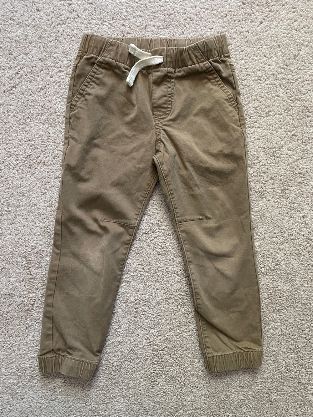 Boys Khaki Joggers